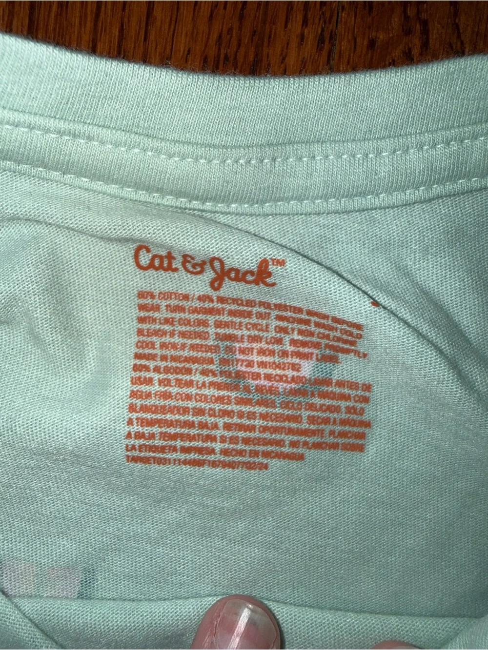 Cat & Jack light mint